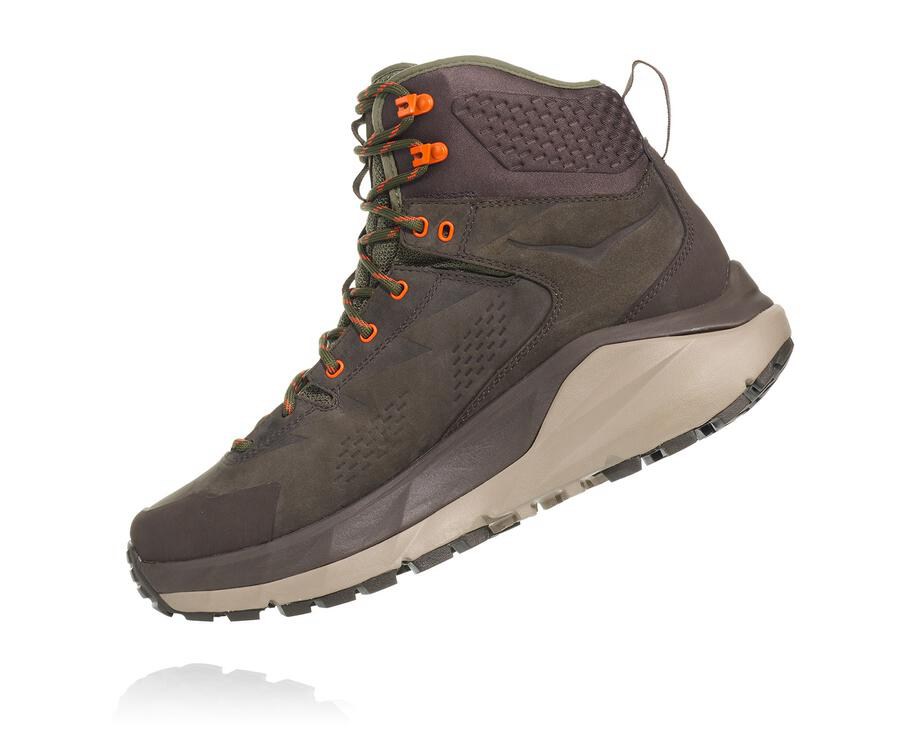 Hoka One One Turisticke Topanky Panske Hnede - Kaha GORE-TEX - 15823-ZYAD